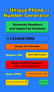 valid phone number generator