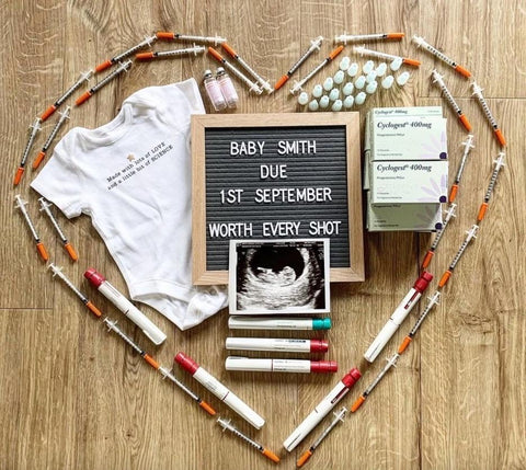 ivf pregnancy announcement