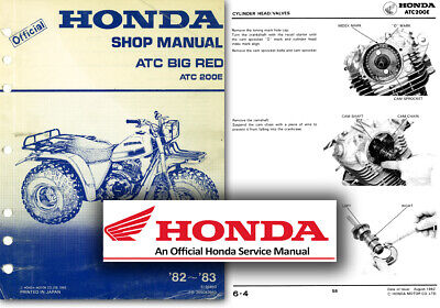 honda big red service manual