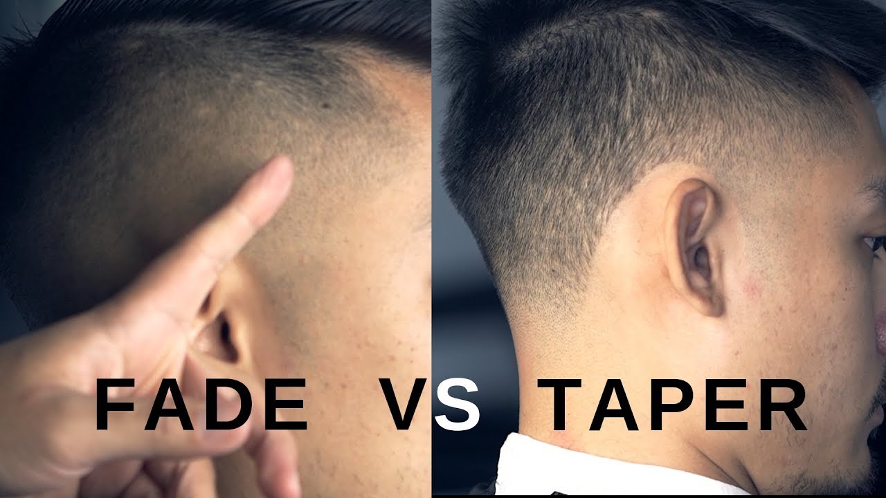 low fade vs taper fade