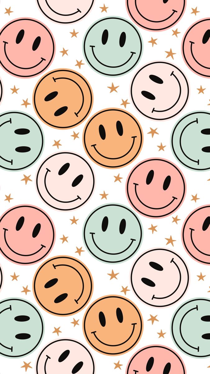 wallpaper smiley faces