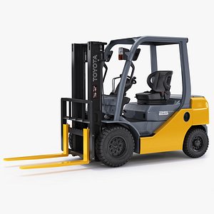 forklift 3d model free