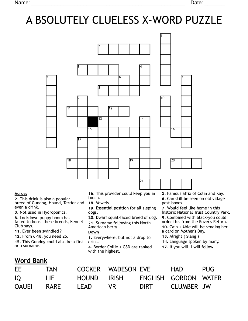 clueless crossword puzzle solver