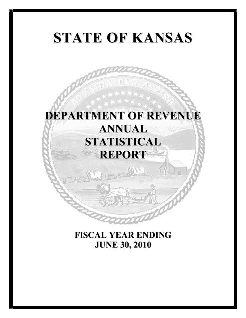 state of kansas department of revenue