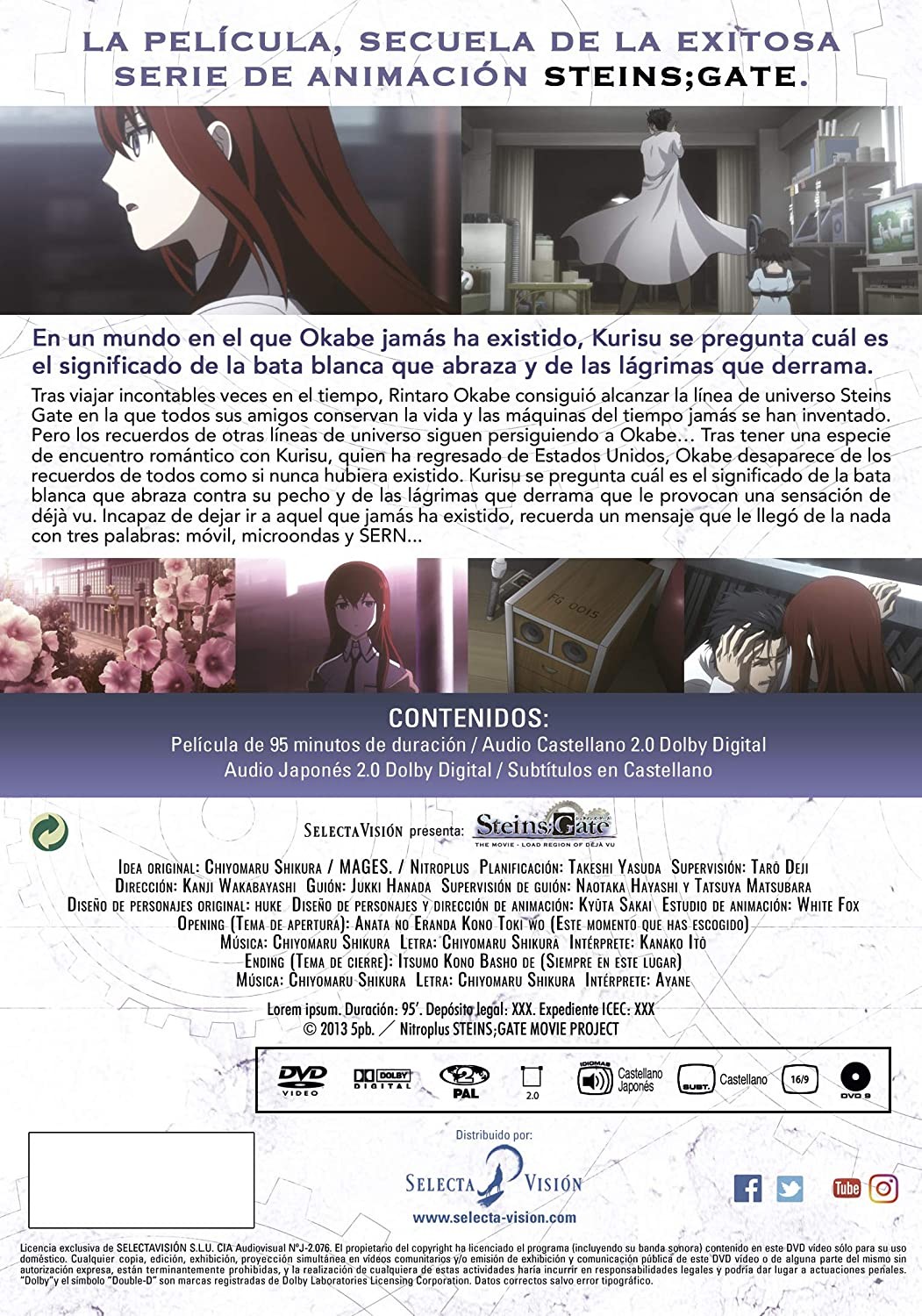 steins gate movie dvd