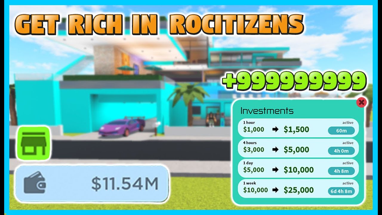 how to get free money in rocitizens