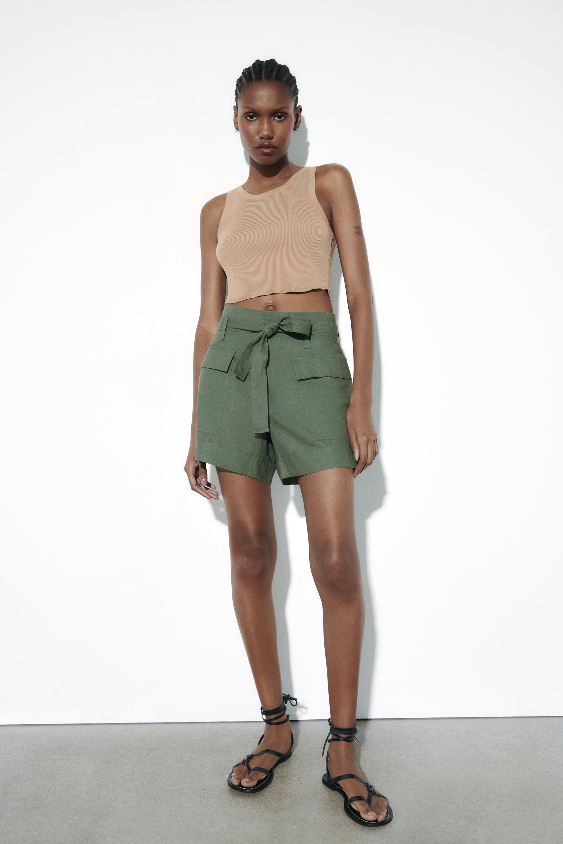 zara bermuda shorts