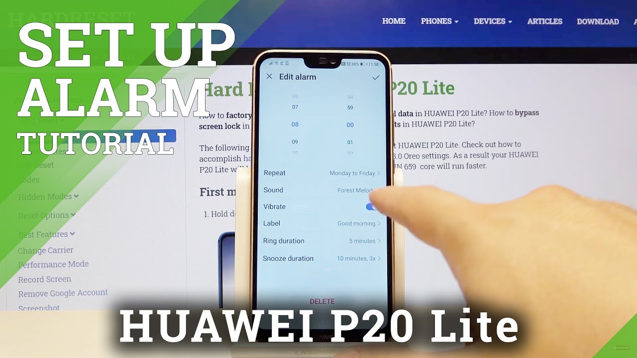 huawei p20 lite hatırlatıcı