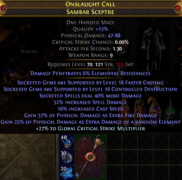 poe 6l chance