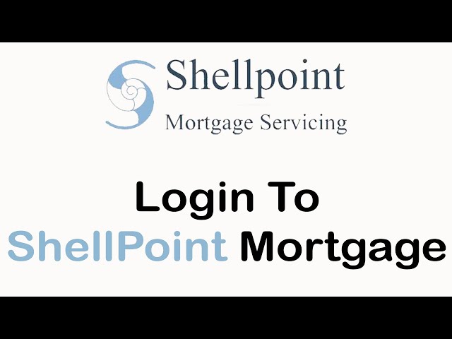 shellpoint mortgage payment login