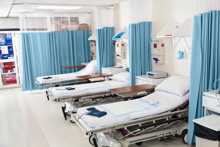 hospital bed curtains