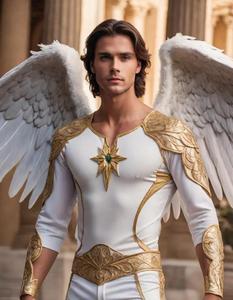 angel outfit male