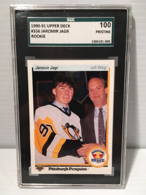 jaromir jagr rookie card worth