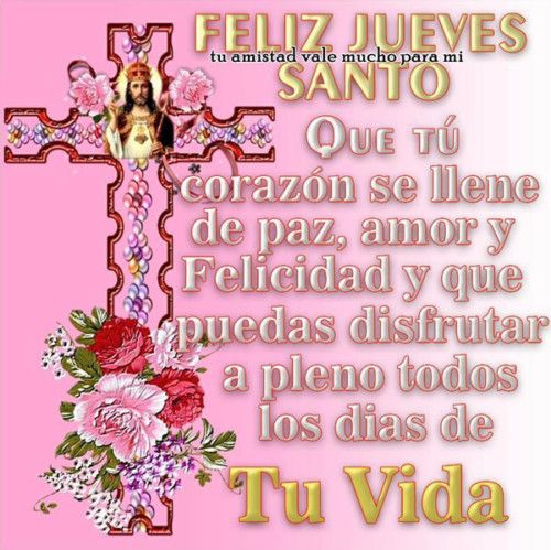 imagenes de feliz jueves santo