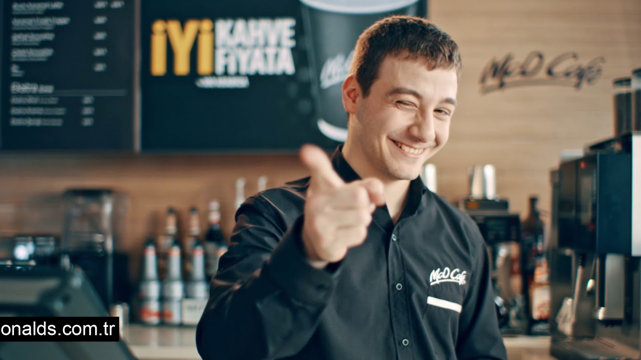 mcdonalds kahve reklamı oyuncuları