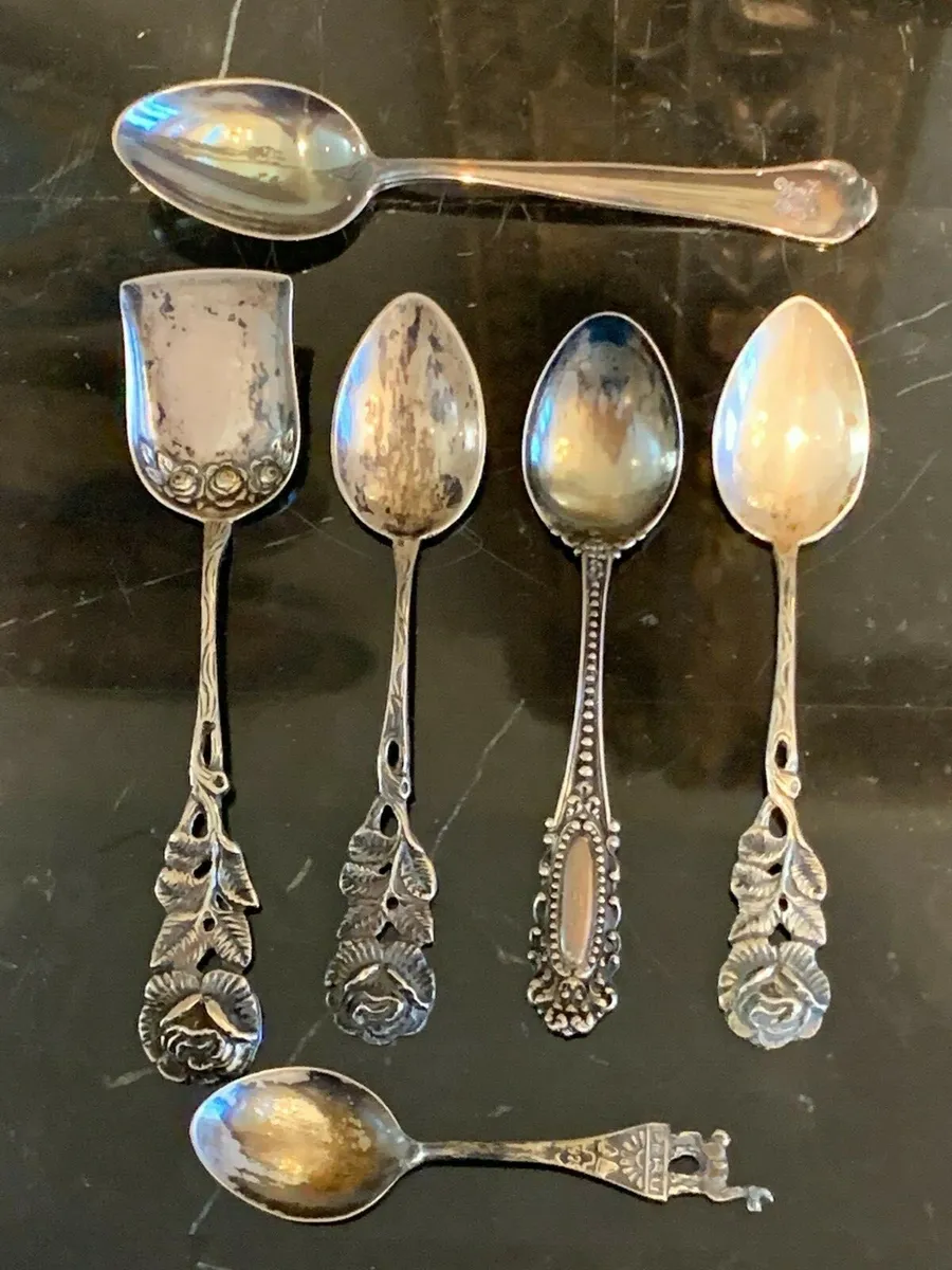 vintage small spoons