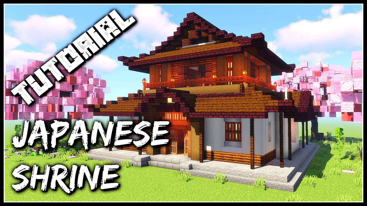 minecraft japanese shrine