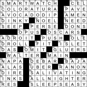 remnant crossword clue