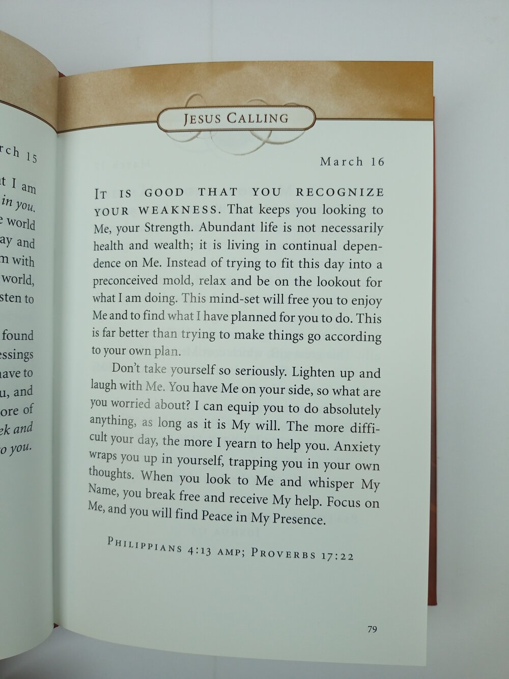 jesus calling march 16