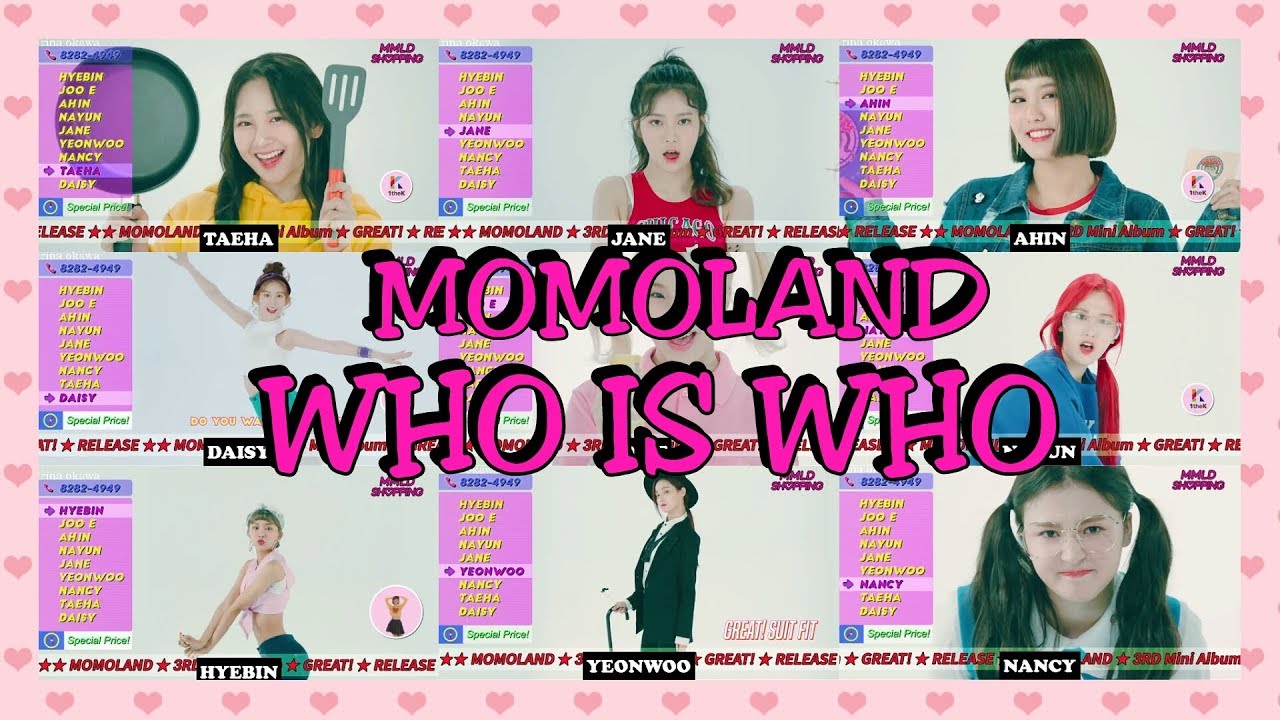 momoland members name with picture