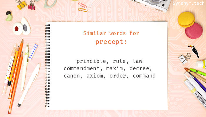 precept synonym