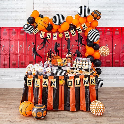 basketball party decorations