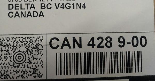 delta bc canada postal code