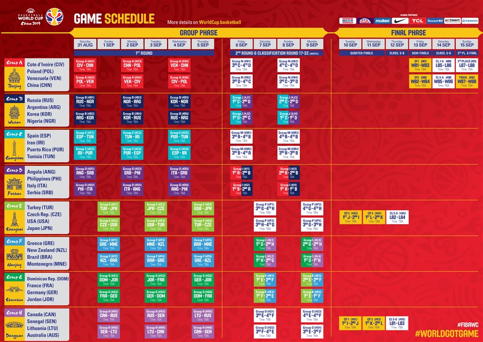 fiba match schedule