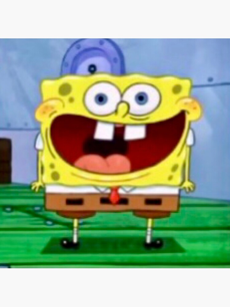 spongebob smile meme