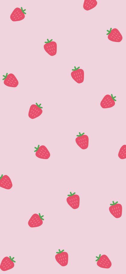 strawberry wallpaper phone
