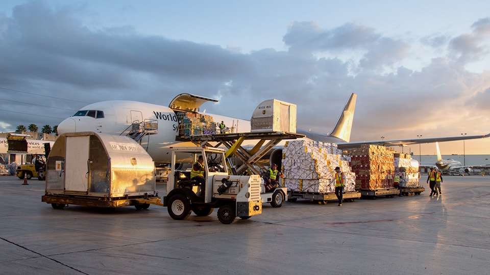 ups drop off airport