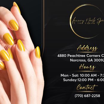 luxury nails spa at the forum