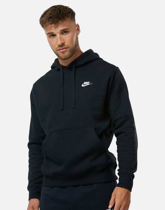 mens nike jumper black