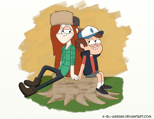 gravity falls wendy and dipper