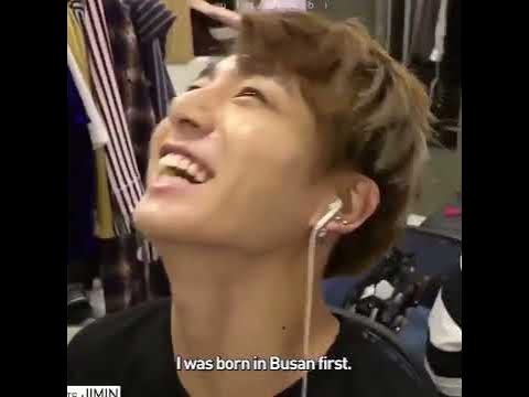 i was born in busan first