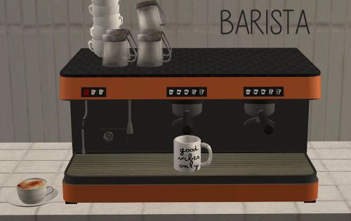 sims 4 espresso machine