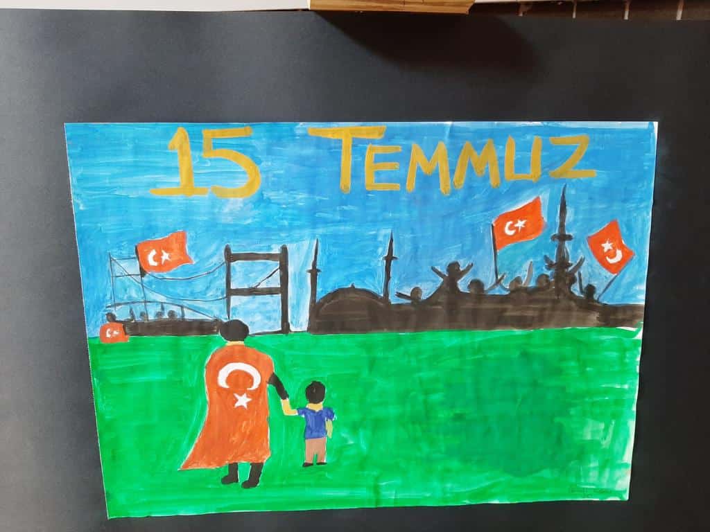 15 temmuz ile ilgili resim kolay