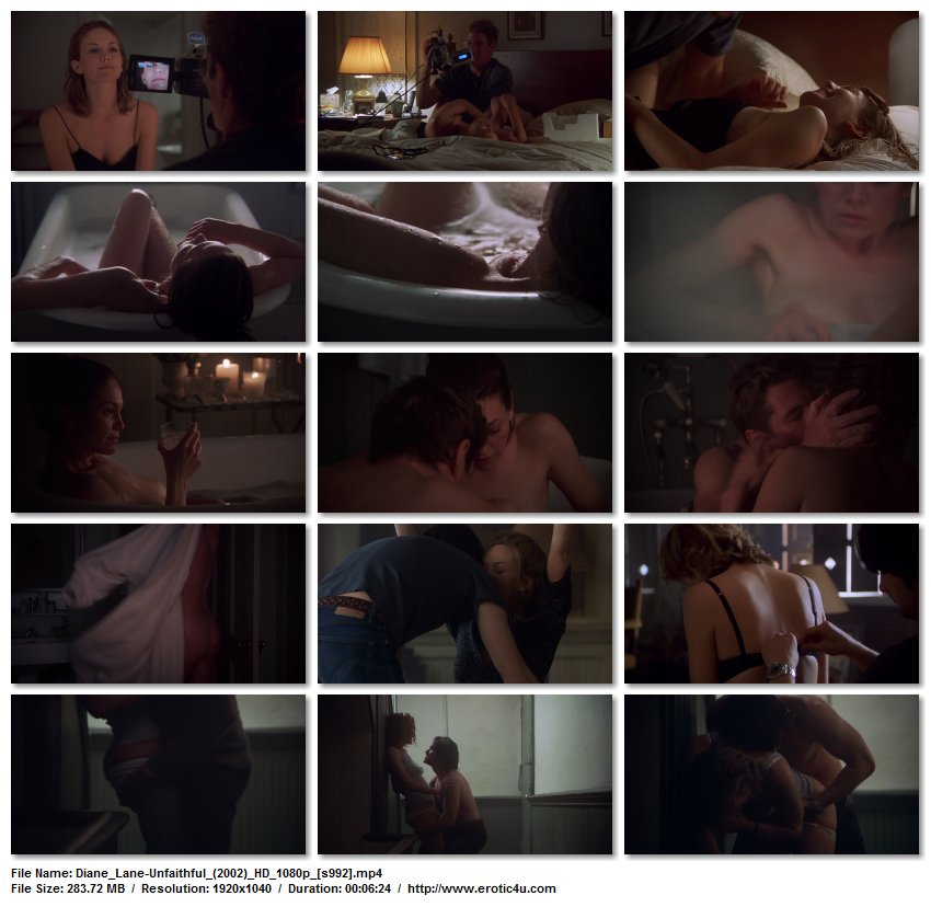 unfaithful movie nude scenes