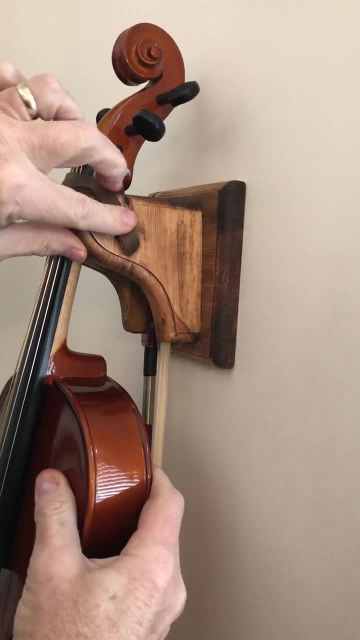 violin wall mount