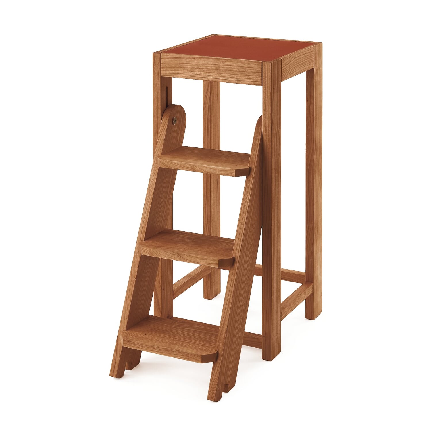 small wooden step ladder