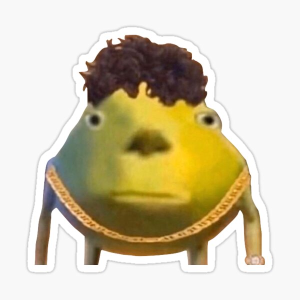 mike wazowski meme curly hair