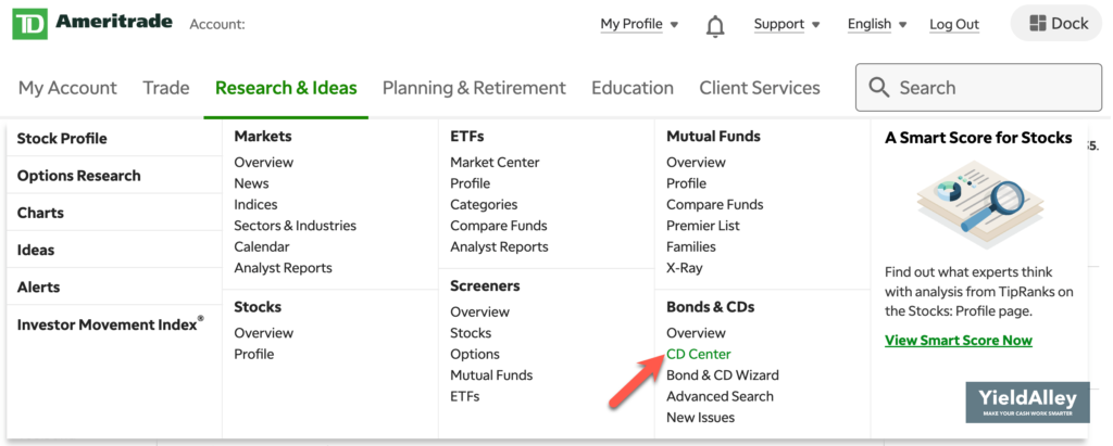 ameritrade cd rates