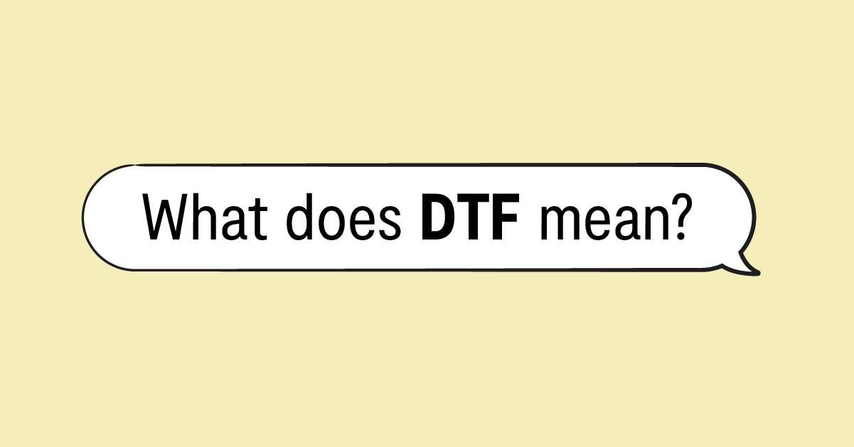 urban dictionary dtf