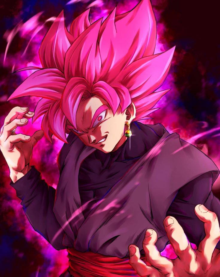 goku black pink