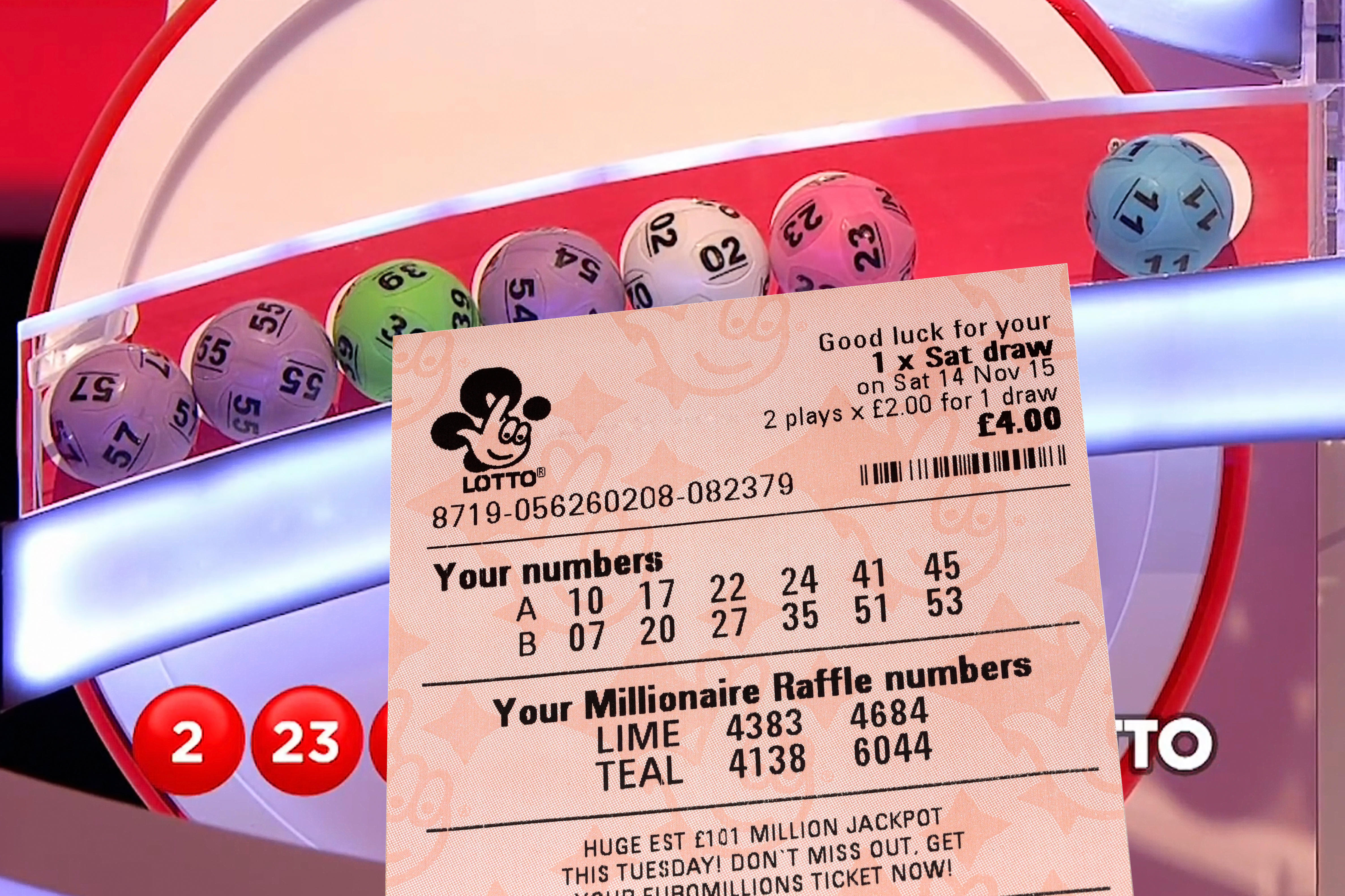 national lottery winners tonight