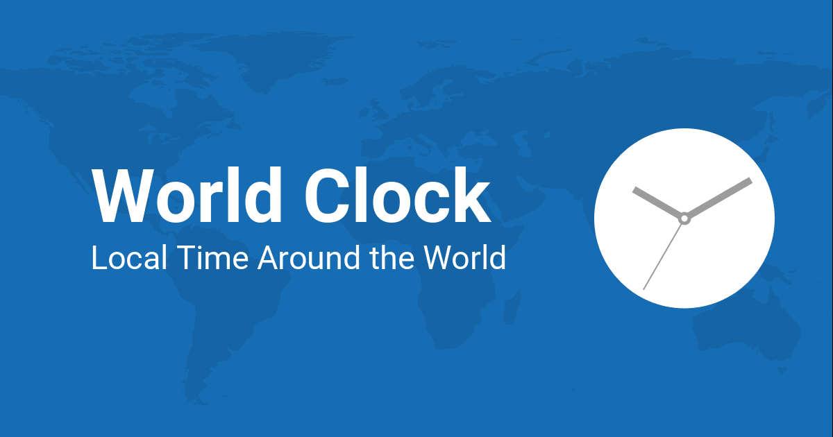 world clock convertor