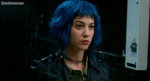 ramona flowers blue hair