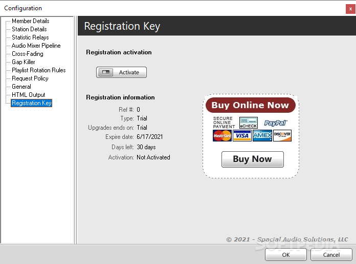 sam broadcaster pro key