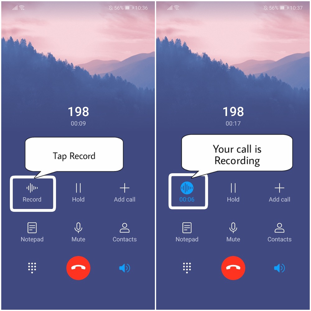 call recorder for honor 8x