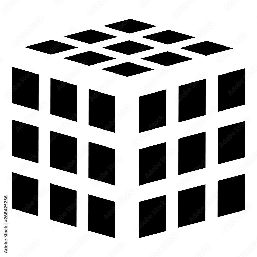 grid cube squares